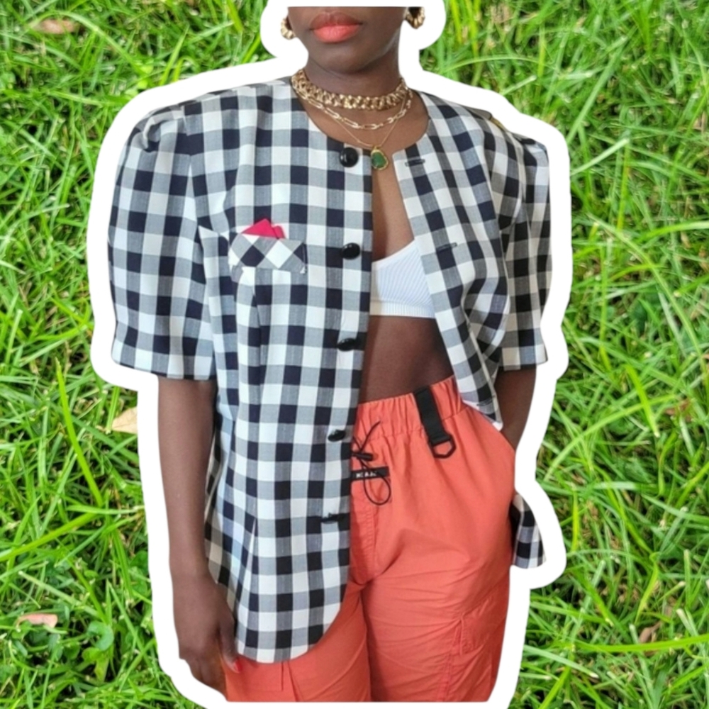 ✨️🏁Vintage Gingham Top🏁✨️